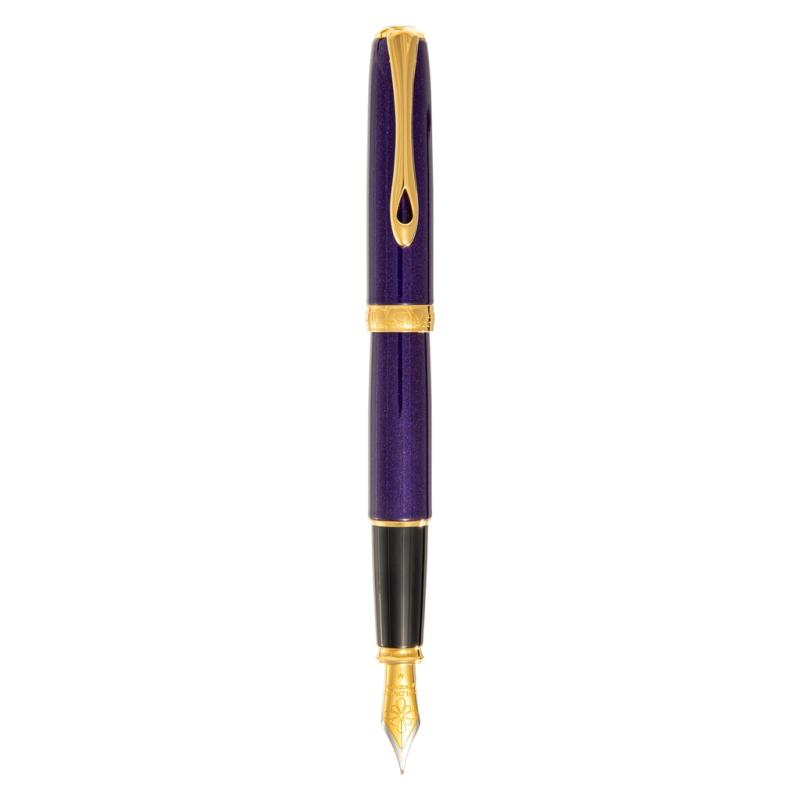 Diplomat Füllhalter Excellence A² violet rain gold